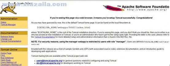 apache tomcat 6.0 附安装及配置教程