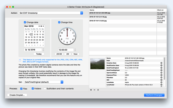 A Better Finder Attributes截图